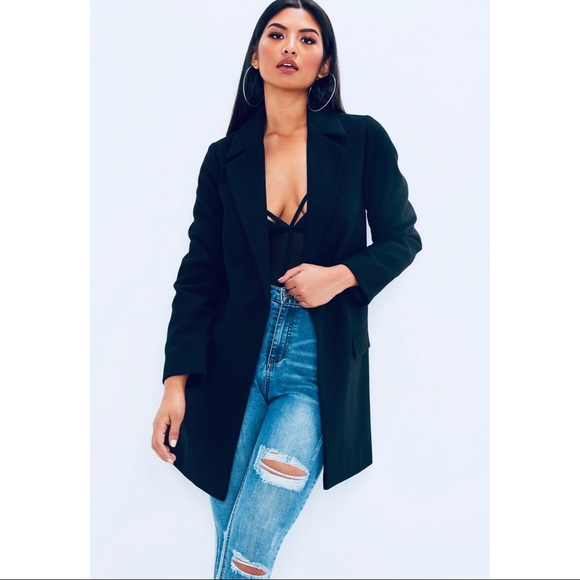 Jackets & Blazers - Forever 21 / Long Black Jacket